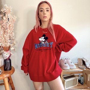 Vintage 1990's Disney Store Mickey Sweatshirt